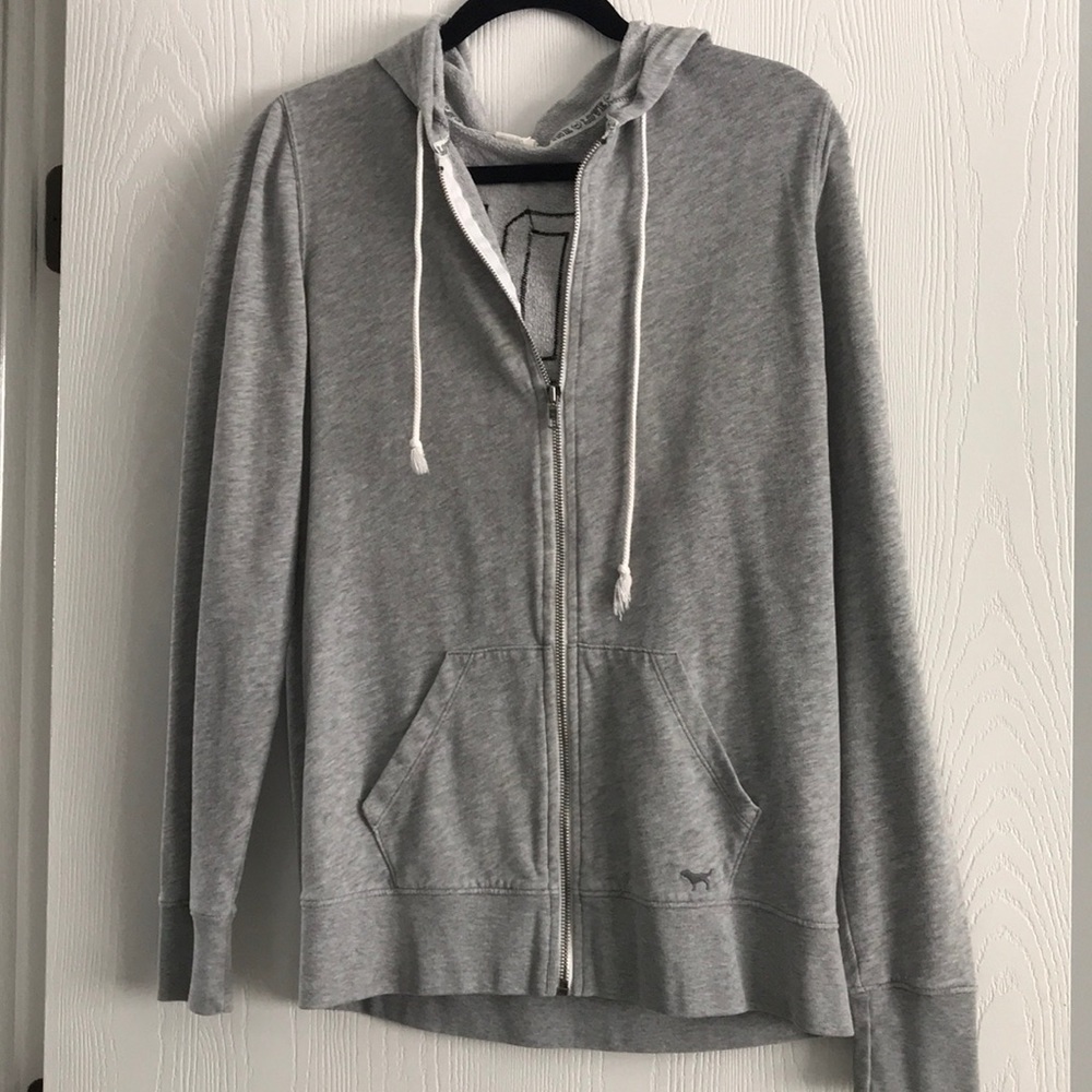 PINK zipper sweater *FREE BRACELET WITH PURCHASE*